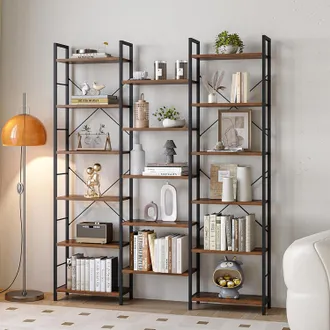 OEM Libreria In Legno Massello A 4 Livelli, Ripiano Portaoggetti