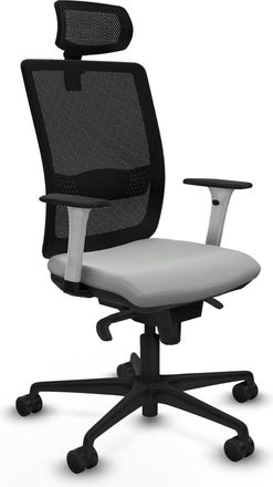 Piqueras y Crespo Sedia Da Ufficio Piqueras Y Crespo Haches Bianco Schiuma 50 Mm