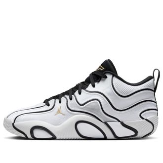 Nike Jordan Air Jordan Tatum 3 PF White Black Metallic Gold IB8150-100