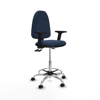 Piqueras y Crespo Piqueras Y Crespo Silla De Oficina Azul Marino Ergon&oacute;mica