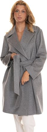 Max Mara Cappotto in lana Tigre Grigio Max Mara Studio Donna