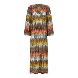 Missoni Long Dress - female - Missoni - Maxi Dresses - Multicolor - 2XS - Dresses