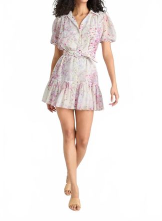 Cinq &agrave; Sept Midsummer Bloom Halbini Dress In Pink