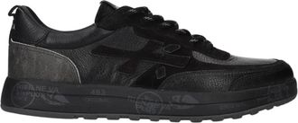 Premiata Nous 8465 - Heren - Sneakers - Zwart - 45 EU - Leer - Schoenen