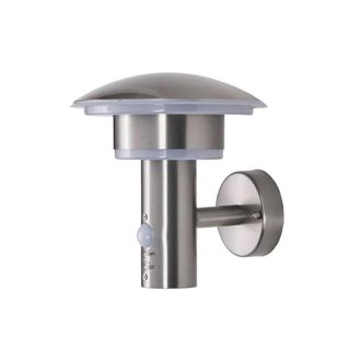 Lindby L&aacute;mpara de pared exterior de Acero Gris