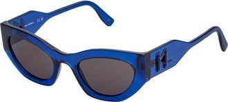 Karl Lagerfeld Injectie - Dames - Zonnebrillen - Blauw - ONE Size - Accessoires