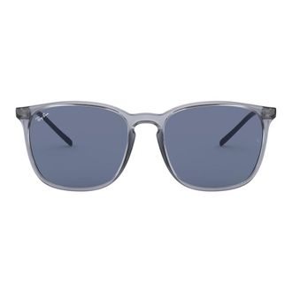 Ray-Ban Gepolariseerde zonnebril - Dames - Zonnebrillen - Blauw - 56 MM - Nylon - Accessoires