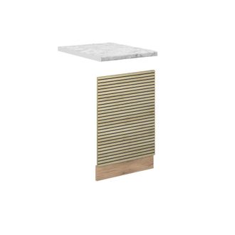 Vicco Panel Frontal Fame-line, Panel De Roble, 60 Cm, Et M&aacute;rmol