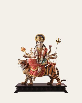 Lladro Goddess Durga Figurine
