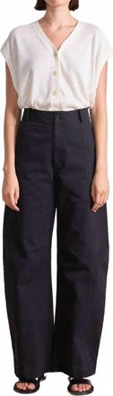 Apiece Apart Yasmin Pant In Black