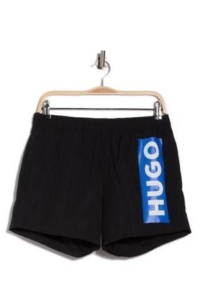 BOSS Okko Swim Trunks in Black at Nordstrom Rack, Size Xx-Large