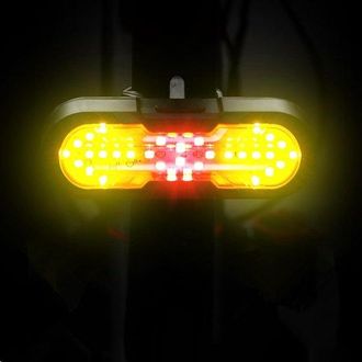 OEM Intermitentes Para Bicicleta Con Control Remoto Inal&aacute;mbrico: Luces Traseras Para Bicicleta Con Intermitentes Integrados Para Usar Mientras Se Mon