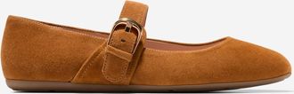 Cole Haan Womens Grand Ambition Alissa Mary Jane Ballet Flats - Brown Size 10.5