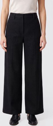 Max Mara S Max Mara Pantaloni flared in misto cotone