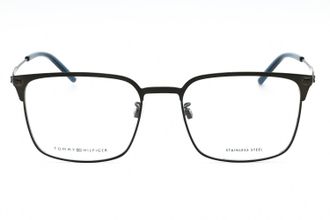 Tommy Hilfiger TH2062G Rectangular Metal Frame Eyeglasses - Black
