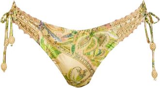 Del Maar Aru Double-Sided Bikini Bottom Dm 244 - Dames - Bikinis - Groen - M - Badmode