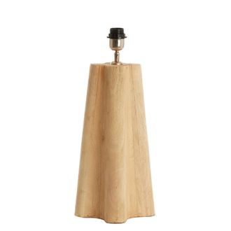 Light & Living L&aacute;mpara De Mesa - Navelli - Natural - Madera - - Light&living
