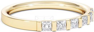 The Diamond Store OLIVIA 18K Gold Diamond ETERNITY RING 0.50CT H/SI