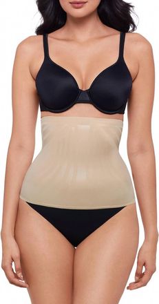 Miraclesuit Modern Miracle Step-In Waist Cincher In Warm Beige