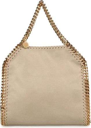 Stella McCartney Mini Falabella Tote Bag - Dames - Handtassen - Wit - ONE Size - Polyester - Tassen