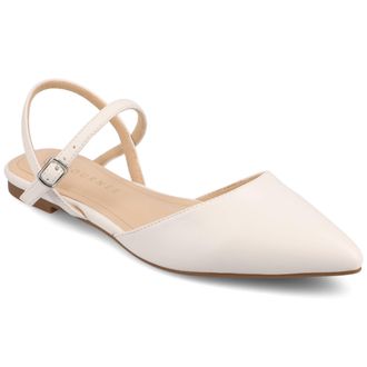 Journee Collection Women & apos;s SuperNatural Shades Martine Medium and Wide Width Flats