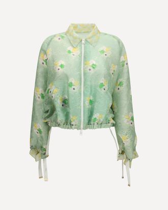 Fendi Organza lace Jacket Female 42