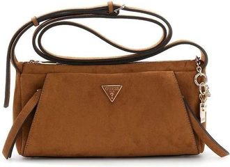 Guess Tassen, Dames, Bruin, ONE Size, Polyester, Devon Mini Crossbody