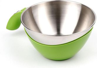 OEM B&aacute;scula De Cocina Para Hornear De 5 Kg, Color Verde Hierba, Recipiente De Acero Inoxidable, 5 Kg/1 G