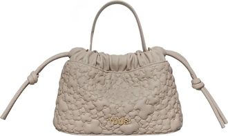 Tous Borsa a spalla Puffy Bear piccola - Toni neutri