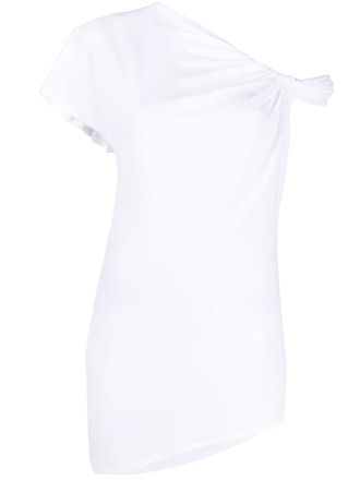 Alexander McQueen Asymmetrische top - Wit