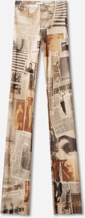 Jean Paul Gaultier Women s Journal Pants Ecru