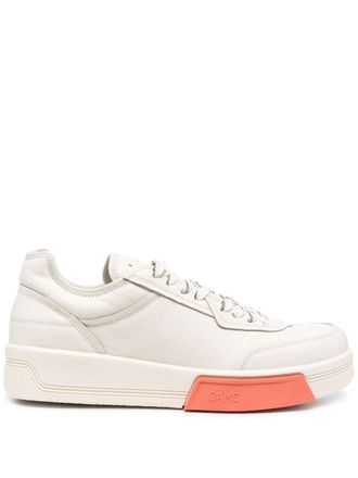OAMC Cosmos Cupsole low-top leather sneakers - men - Calf Leather/Fabric/Rubber/Calf Leather - 41 - White