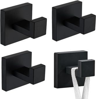 OEM Ganchos Para Toallas De Ba&ntilde;o De Una Sola Pieza En N&iacute;quel Cepillado, Ganchos De Pared Resistentes, Ganchos De Acero Inoxidable 304, Con Soporte Para Ga