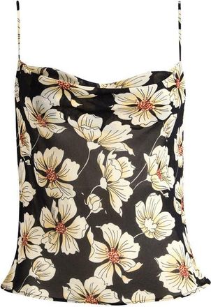 Reformation Astra Floral Cowl Neck Camisole in Oriole at Nordstrom, Size X-Small