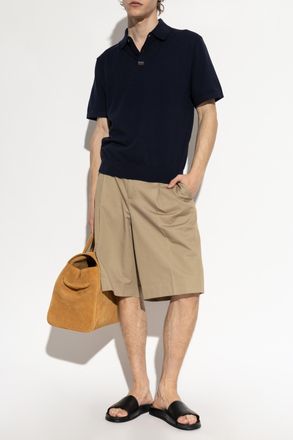 Paul Smith Cotton Polo, Mens, Navy Blue