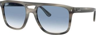 Ray-Ban Authentieke Stijlvolle Brillen Premium Kwaliteit Service - unisex - Zonnebrillen - Bruin - 58 MM - Accessoires