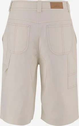 Ami Mens Shorts Cotton White