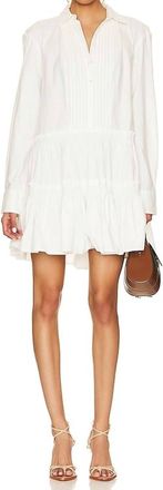 Free People Billie Mini Dress In Optic White