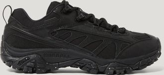 Belstaff X Merrell 1trl Moab Mesa Luxe Hiker Unisexs Suede Mix Black Size UK 4.5