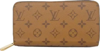Louis Vuitton Brown Long Wallet (Bi-Fold) (Pre-Owned)