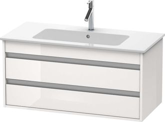 Duravit Duravit - Ketho Neceser De Pared 6430, 2 Cajones, Incl. Hueco Para