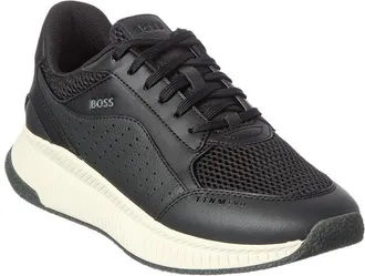 HUGO BOSS BOSS Hugo Boss TTNM Evo Leather Running Sneaker