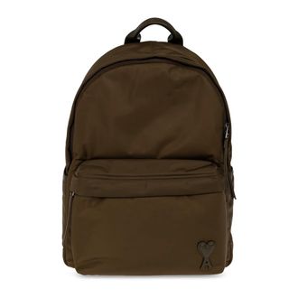 Ami Marcel Backpack - Bags - unisex - Verde - ONE SIZE