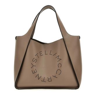 Stella McCartney Dames, Tassen, Beige, Maat: ONE Size Polyamide