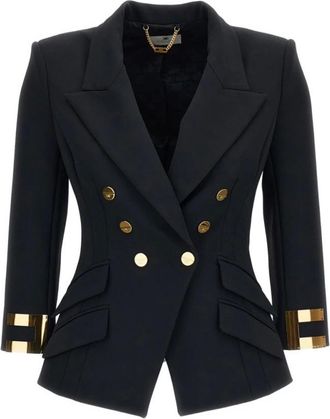 Elisabetta Franchi Donna, Giacche, Nero, XL, new