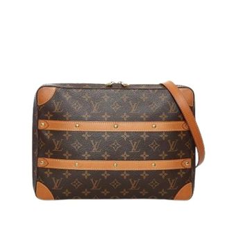 Louis Vuitton Pre-owned Cross Body Bags, female, Brown, Size: ONE SIZE Pre-owned Vintage Cross Body Bag