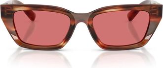 Dolce & Gabbana Dg 4532 Zonnebrillen - Dames - Zonnebrillen - Bruin - 53 MM - Accessoires