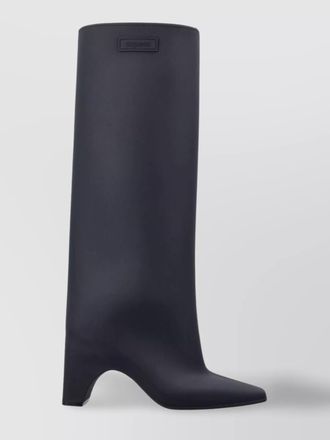 Coperni block heel knee length pointed toe boot