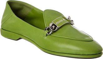 Miu Miu Leather Loafer