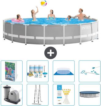 Intex Piscina Prism Frame Redonda - 549x122 Cm - 9-piezas S615